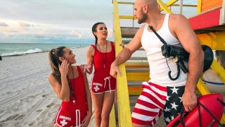 [BrazzersExxtra] MacKenzie Mace, Kylie Rocket (Horny Lifeguards Share A Cock / 04.17.2023)